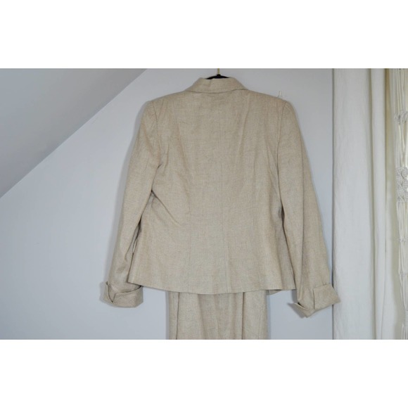 NWT vintage Petite sophisticate tan dress and blazer size 8 - Picture 12 of 12